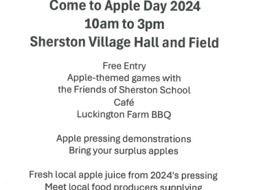 Sherston Apple Day 2024